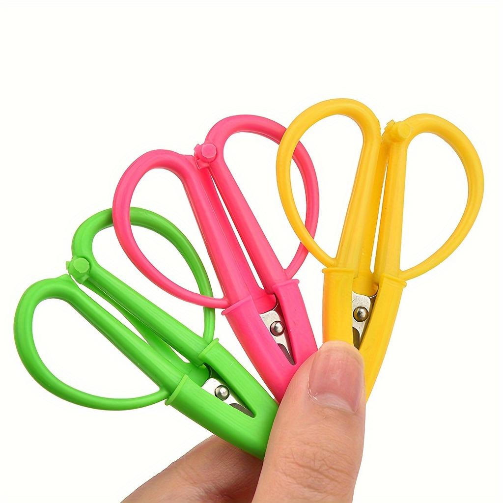 Компактные мини-ножницы с силиконовым покрытием - Портативные ножницы для обрезки ниток и вышивания, Безопасный заостренный кончик, Идеальны для шитья и рукоделия