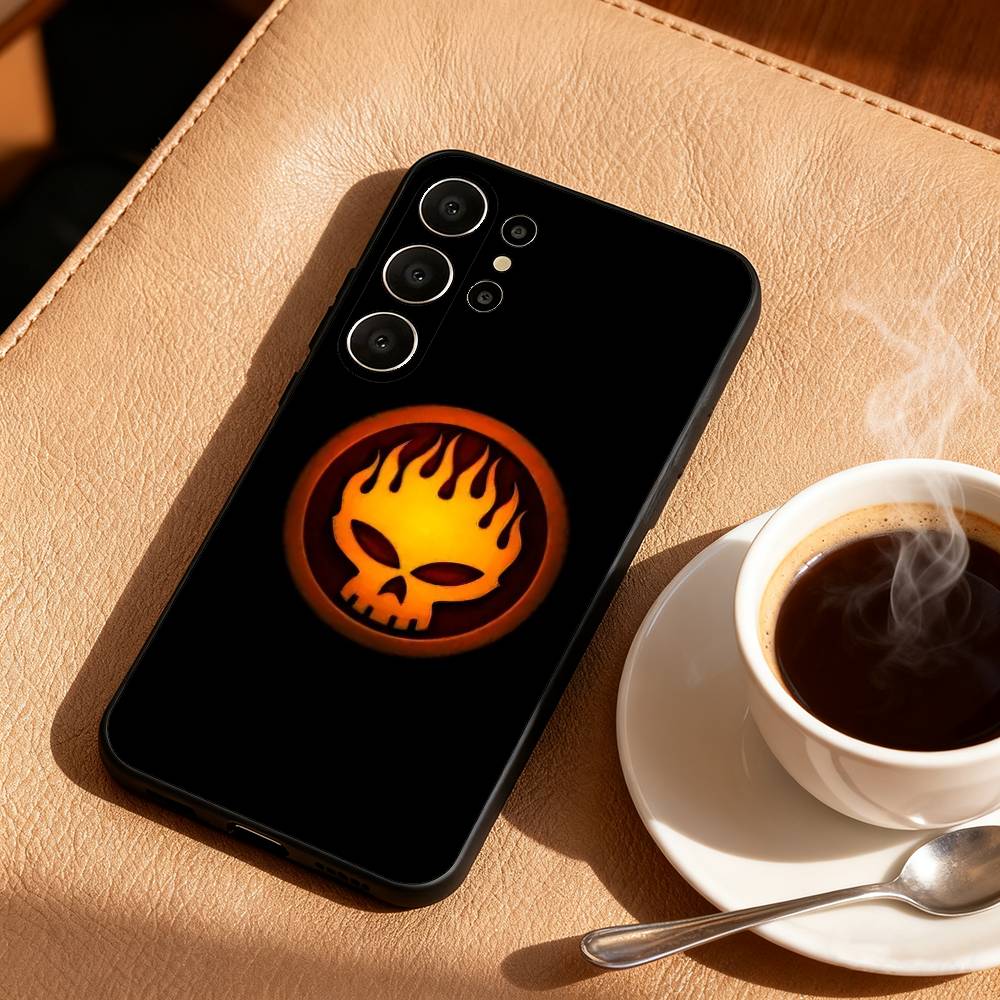 COOL T-The O-Offspring SUPERCHARGED Phone Case For Samsung S26,S25,24,23,22,30,21,10,9,Ultra,Plus,Lite,FE Soft Black Case