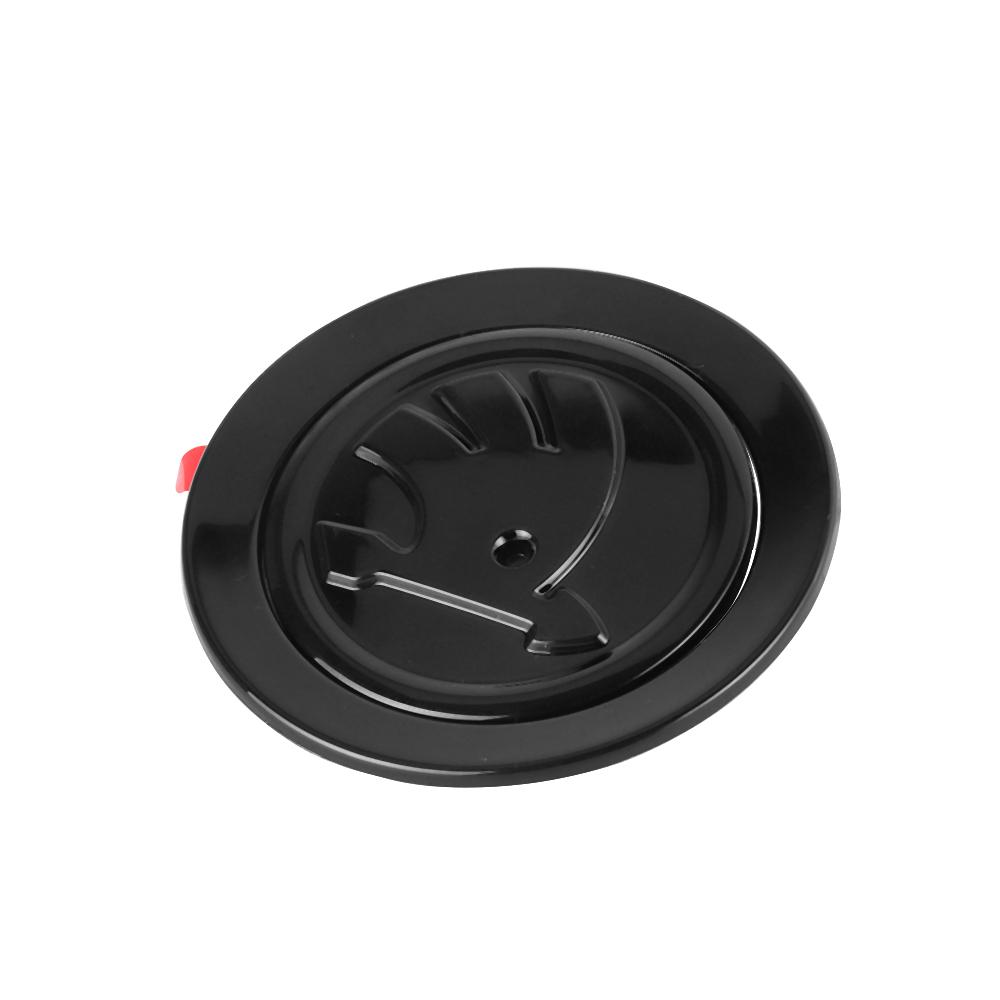 HLLQ9 Car ABS Interior Steering Wheel Decoration Ring Trim Cover Sticker For Skoda S Kodiaq Fabia Kamiq Karoq Octavia 3 A7 Rapid Scala