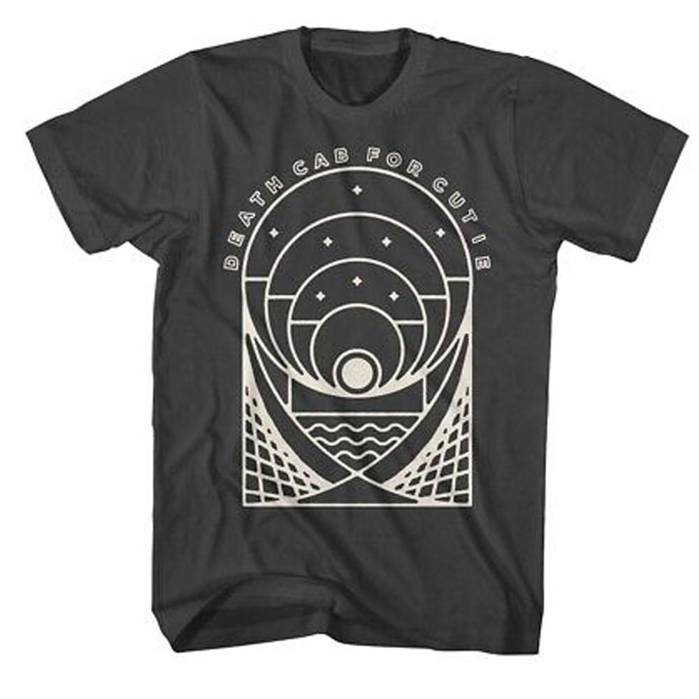 Death Cab for Cutie Band Short Sleeve Cotton Black All Size T-Shirt Unisex T-Shirt