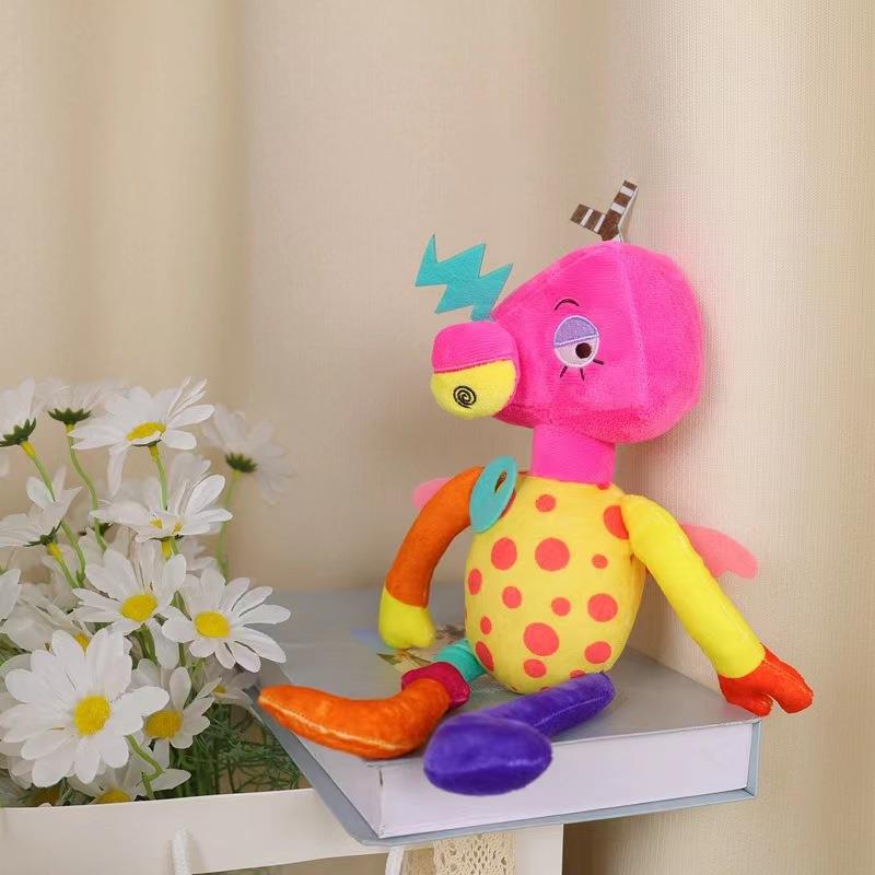 New Digital Clown Pu Plu Doll Toy Soft Stuffed Animal Toy for Adults Jax Digital Circus Magic Number Clown Doll