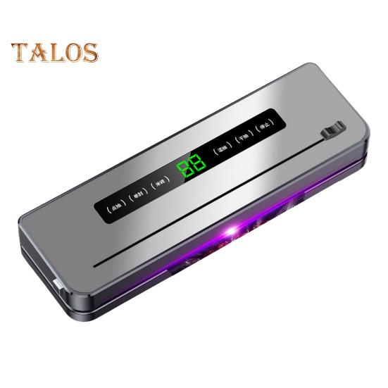 Вакуумный упаковщик с сильной мощностью всасывания, высокоскоростной двигатель, быстрая откачка, водонепроницаемый дизайн с сенсорным экраном, вилка европейского стандарта, автоматическая машина для запечатывания