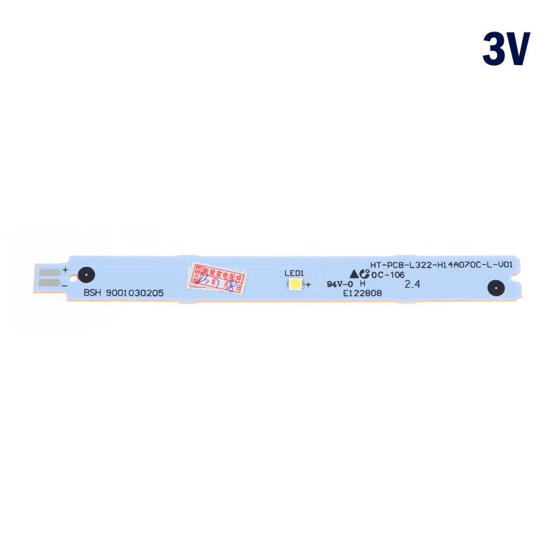1 шт. BSH 9001030205 9001030206 9001069888 3В 6В Светодиодная лента для освещения холодильной камеры, запчасти для холодильника