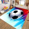 Football Pictures Rug Cartoon Football Living Room Decoration S Bed Non-slip Carpet Home Entrance Door Mat Kids