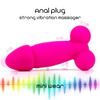 Wireless Vibrating Butt Plug - Mini Wearable Remote Control Anal Vibrator for Women & Men