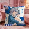 VTuber GGawr Guras Cushion Cover Premium Comfort Reversible Pillow Cove Two in One Design for Any Room  Car Interior