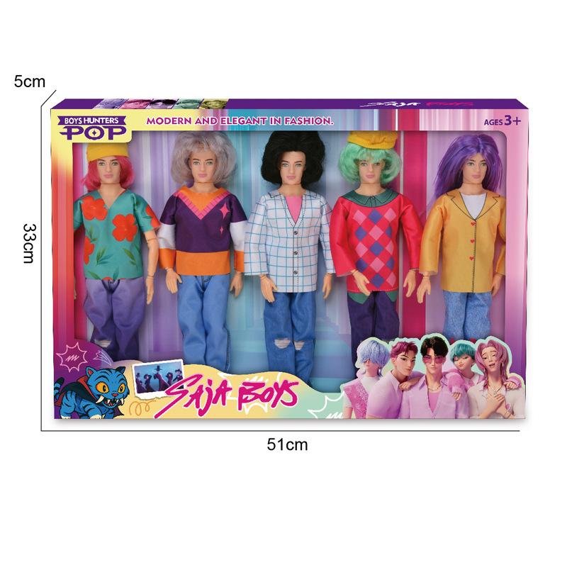 Demon Hunter Girls Doll Legend Demon Boys Band Toy Vinyl Figure 11.5 Inches Collector's Grade Gift 