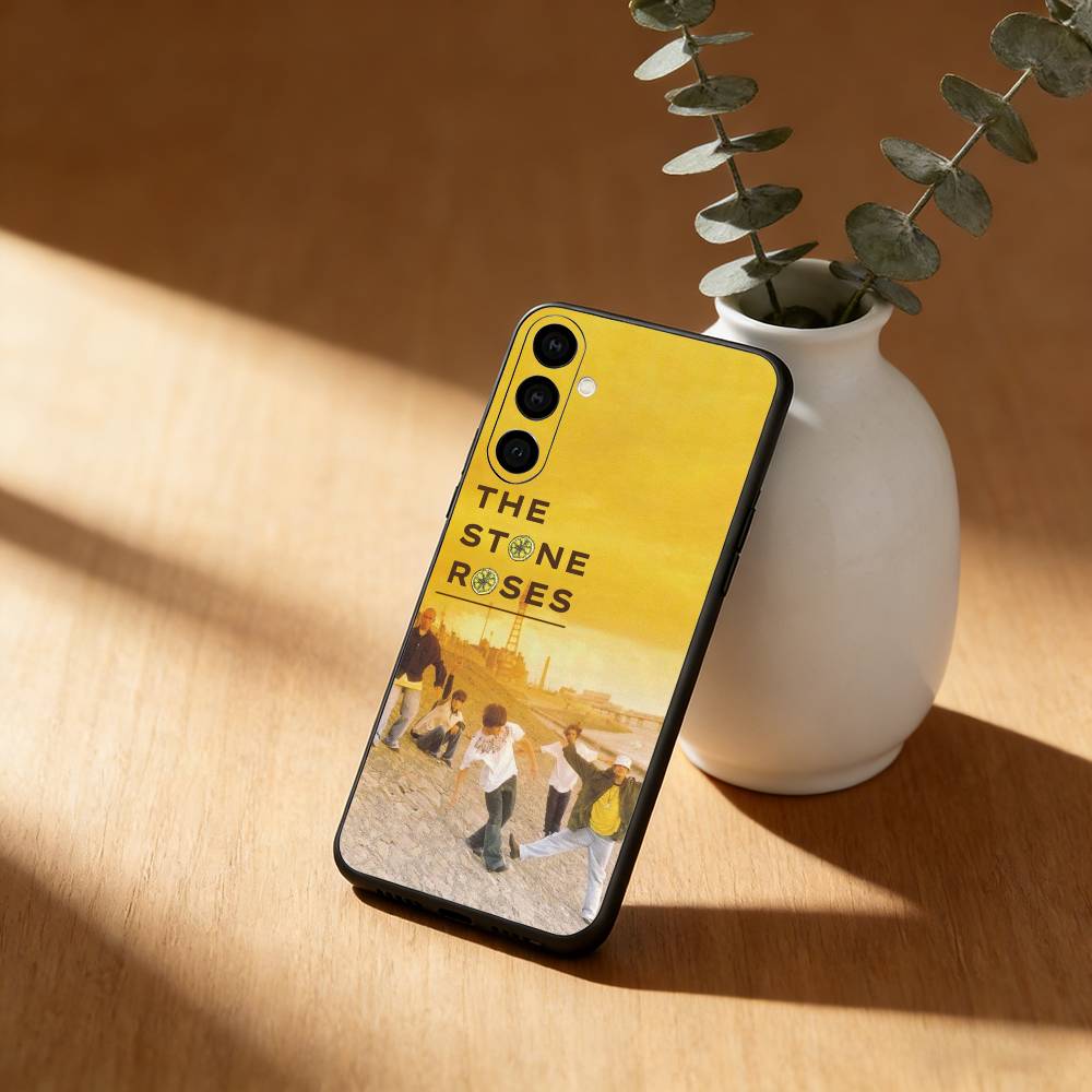 The Stone Roses Band Phone Case For Samsung Galaxy A20,21s,22,31,32,52,53,72,73,80,91 Soft Black Shell