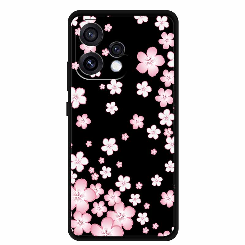 Чехол для Oppo Reno 15c Reno 15 PMD110 Мультяшный Мягкий Силиконовый Защитный Чехол для Телефона на Reno15 Reno15c CPH2825 Роскошный Бампер Coque