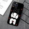 Чехол для телефона F-FranS B-BowS для iPhone 16,15,14,13,12,11,XS,XR,X,8,7,Pro,Max,Plus,mini Силиконовый Черный Чехол