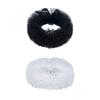 Women Mesh Layering Ruffle False Collar Ties Up Chokers Renaissances Small Neck Ruff Collar Shawl for Halloween Costume