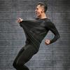 Men's Winter Quick-Dry Thermal Fitness Suit: Long-Sleeve Running & Training Underwear