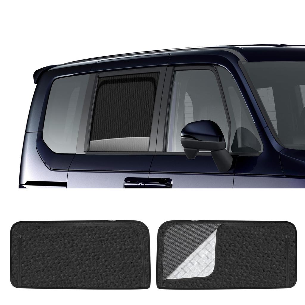 New Step Wagon Model Rear Seat Integrated Car STEP WAGN 6th Mesh Sun UV Light Insect Rear 2 Japanese Instruction Manual Included RP6/7/8 Sunshade,