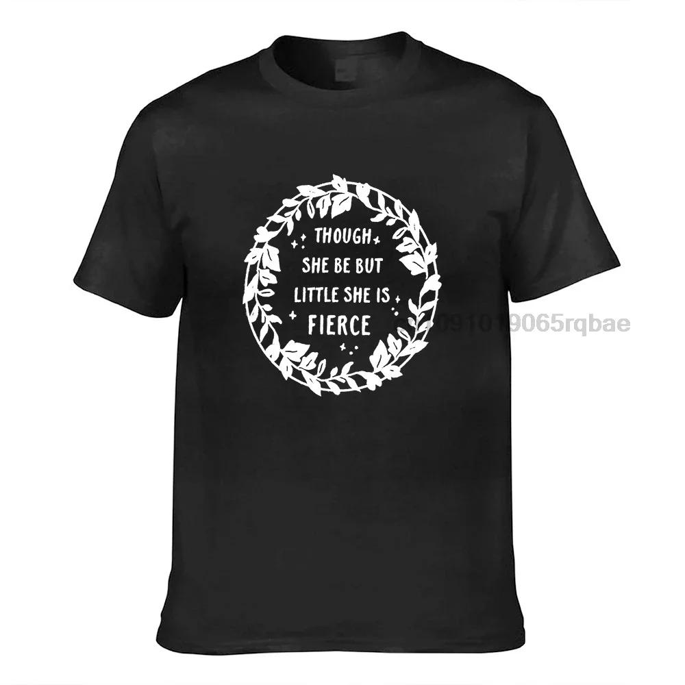Hermia Though She Be But Little She Is Fierce Tshirt Shakespeares Heroines Collection Feminist Tshirt Book Lover Slogan