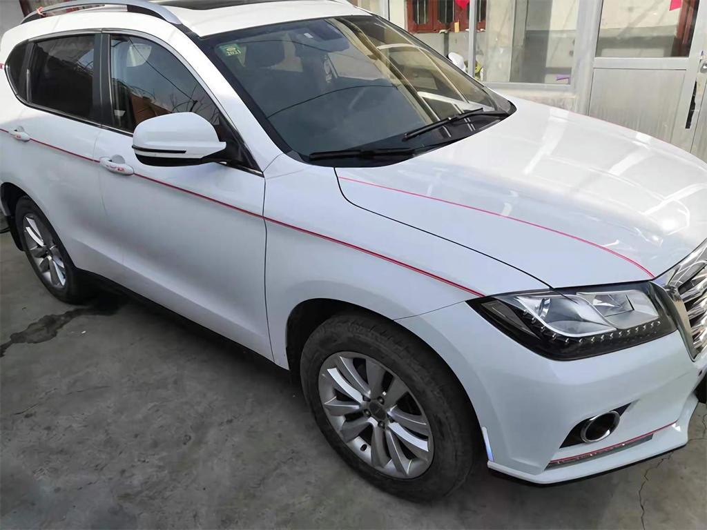 KEQKEV Red Pinstripe Tape Car Body Side Stripe Decal Waistline Sticker Automotive Pinstripe Tape