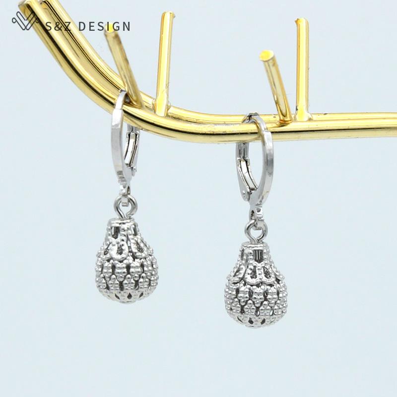 Элегантные модные винтажные богемные полые серьги цвета розового золота для женщин, ювелирные изделия, подарок для девочек