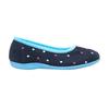 Sleepers Womens/Ladies Isla Dotted Ballerina Memory Foam Slippers