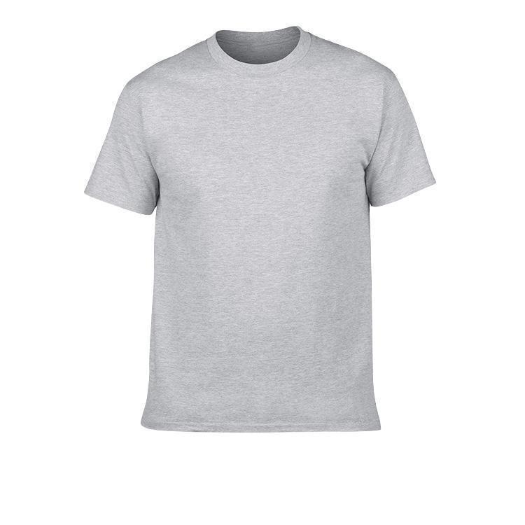 Мужские однотонные футболки, хлопковая футболка с круглым вырезом в мягком стиле для взрослых, летние легкие рубашки с короткими рукавами