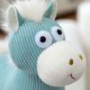 Soft Cartoon Horse Doll Mascot Dolls Horse Doll Ornament Zodiac Pony Figurine  Desktop Decoration