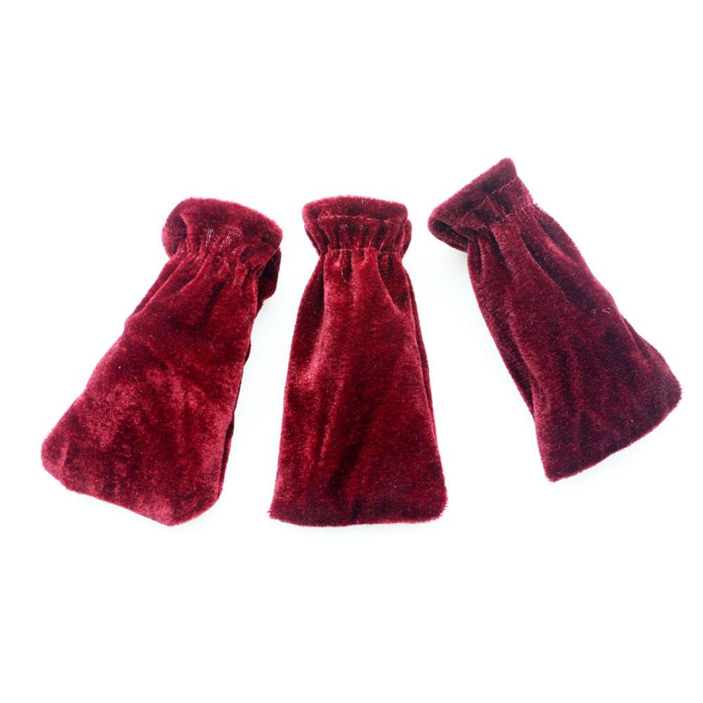 3 шт. защитный чехол для педали фортепиано Pleuche, аксессуары для музыкальных инструментов(красный)