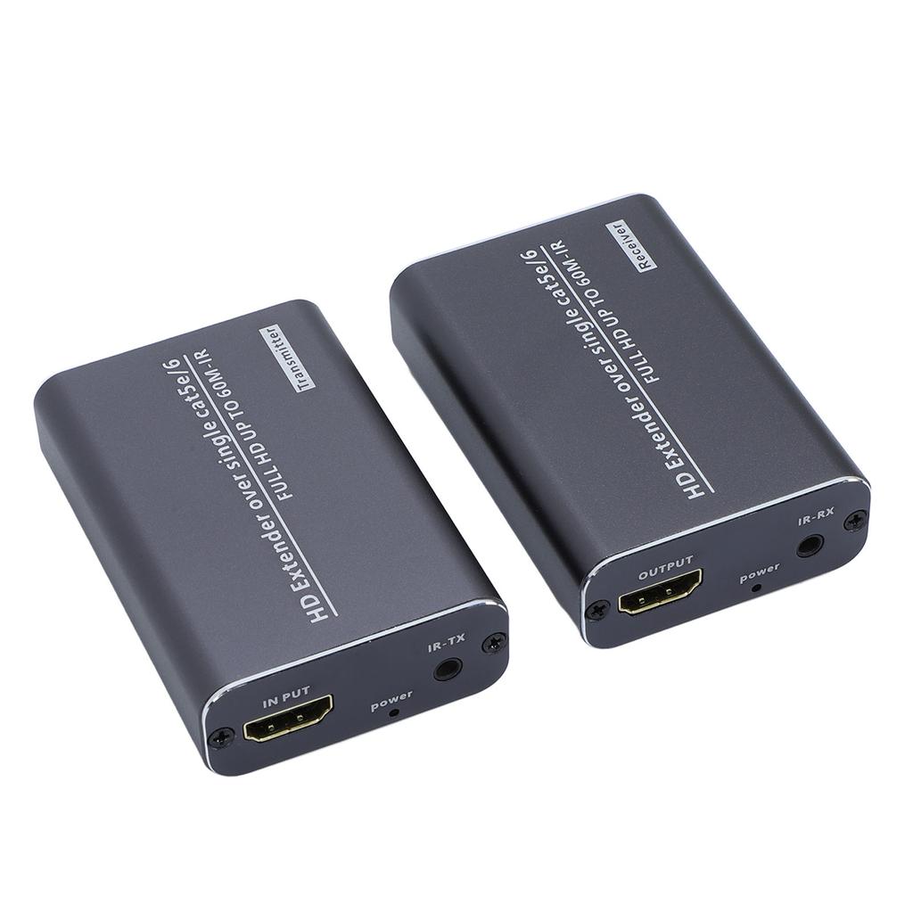 HD Multimedia Interface Extender Kit Infrared 60M HD Multimedia Sound Video Transmitter for Home The