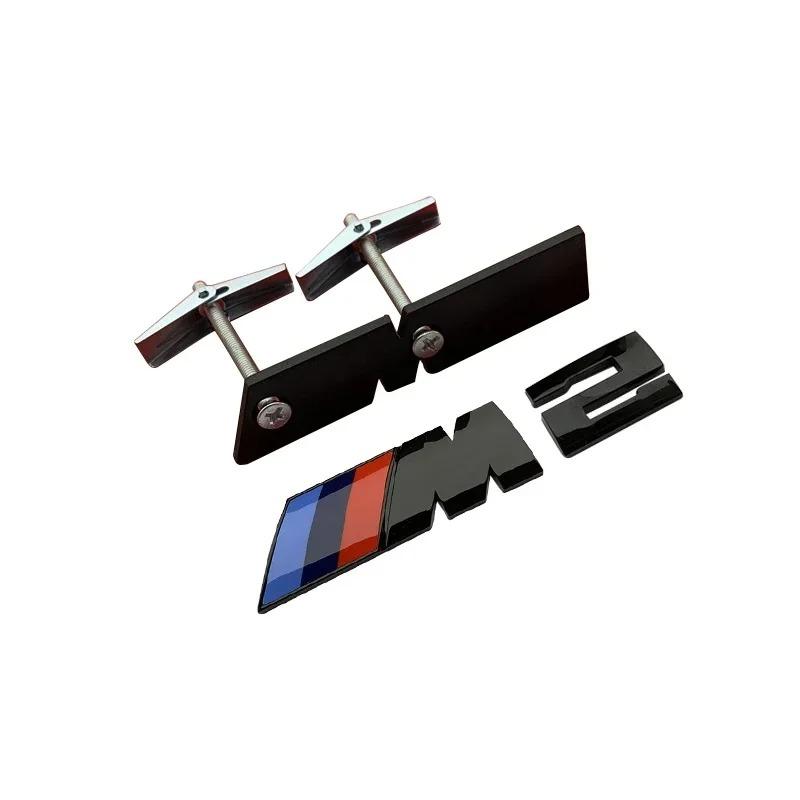 NTSM5 For BMW E91 X5 E70 F11 E30 F31 X3 F25 E61 E83 X1 E53 E87 F40 F32 E70 F36 E46 BMW Grille Emblem Car Front Modification M Badge