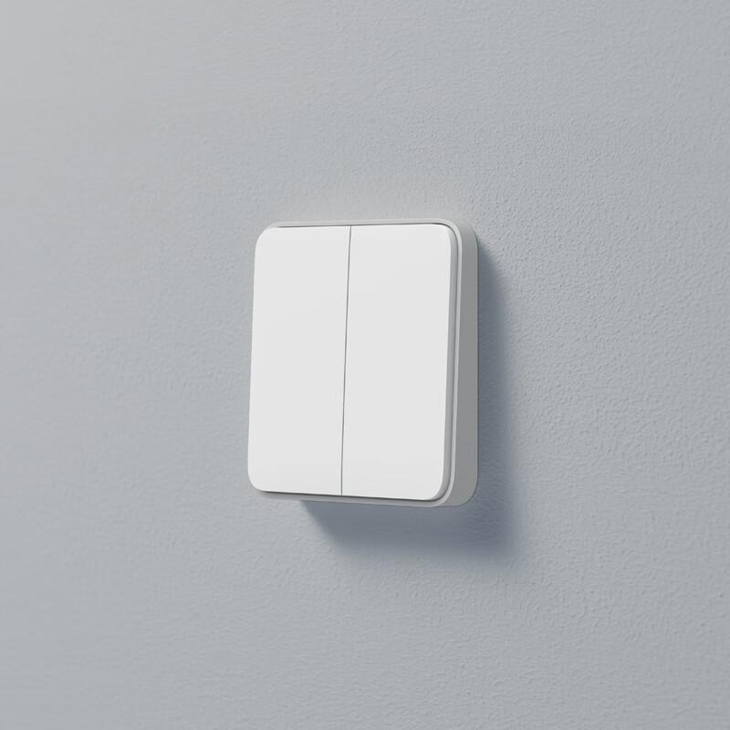 Умный настенный выключатель Xiaomi Mijia (Двойной качающийся выключатель)