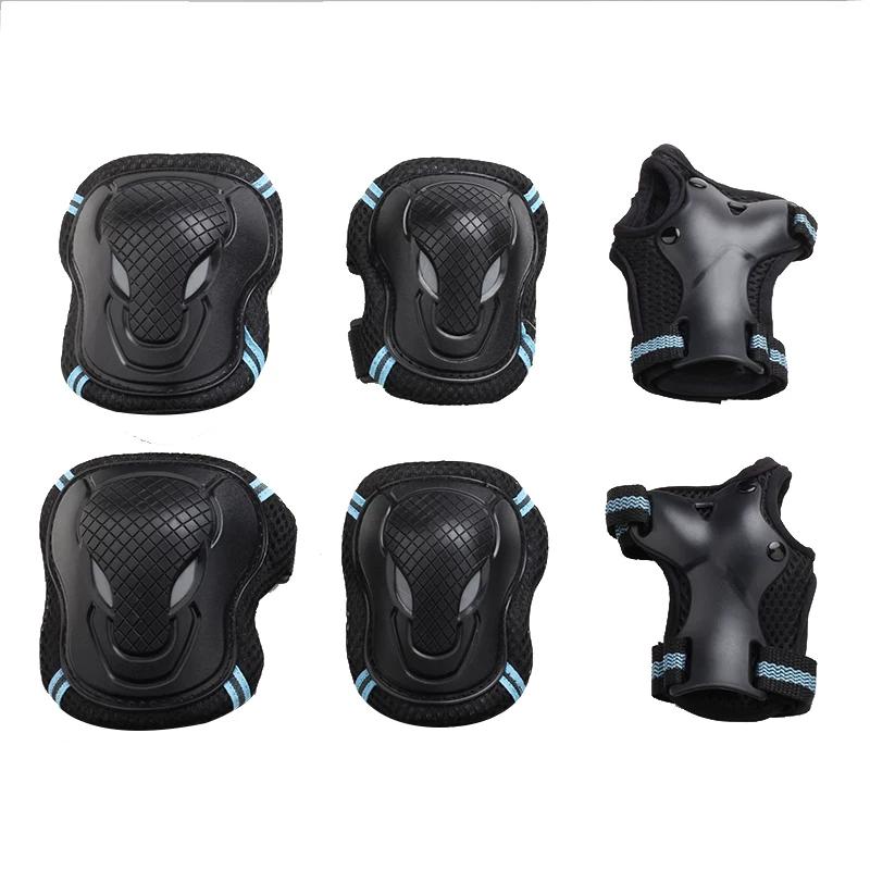 Roller Skating Protective Gear Thickened Set Adult and Children Knee Pads Men and Women Skateboarding the Skating Shoes Skating Balance Bike Helmet