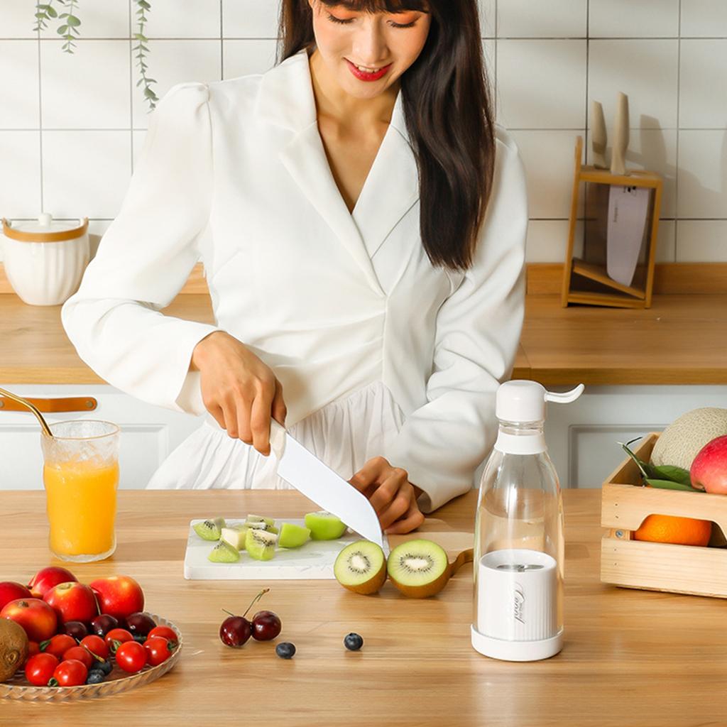 300mL Portable Juicer Electric Mixer Cup With Strap USB Smoothie Blender Shakes Handheld Fruit