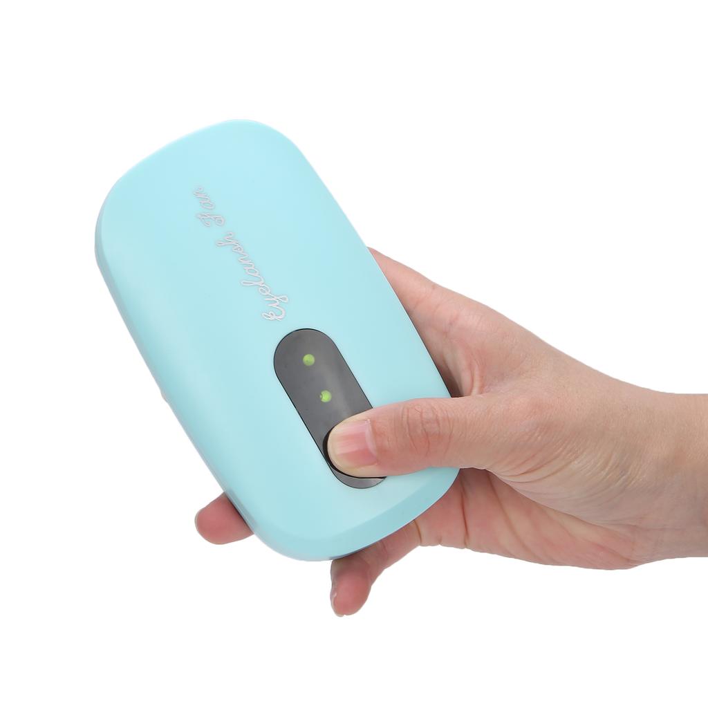 Eyelash Mini Blow Dryer Fan USB Rechargeable Grafting Eyelashes Extension Glue Dryer FanBlue