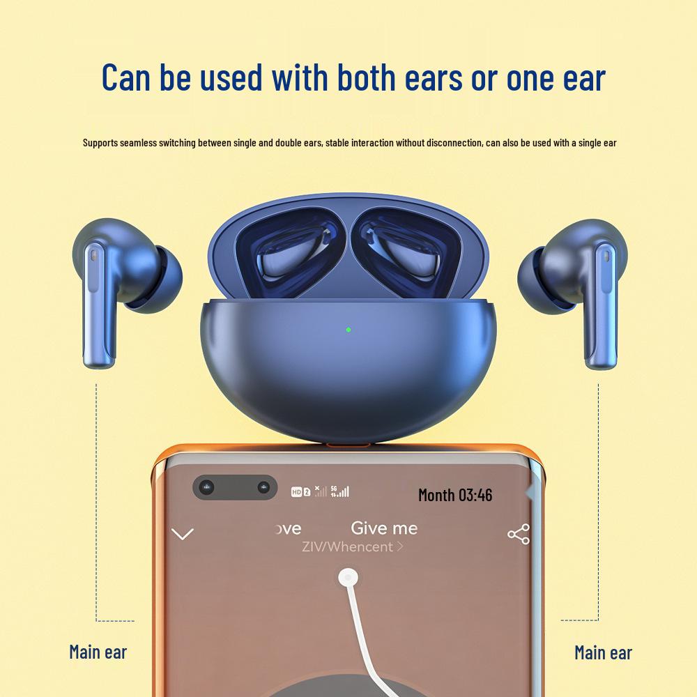 XY70 ANC Bluetooth Внутриканальные наушники: Беспроводные спортивные наушники с шумоподавлением ENC 5.3