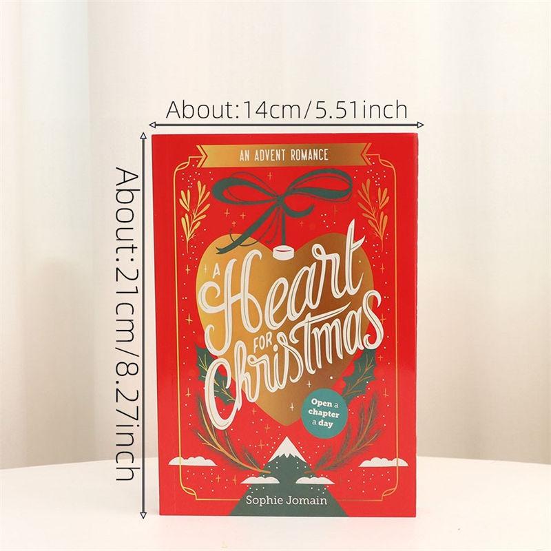 Сердце на Рождество Адвент-роман 24 дня Праздничный роман История любви Книга Рождественские подарки