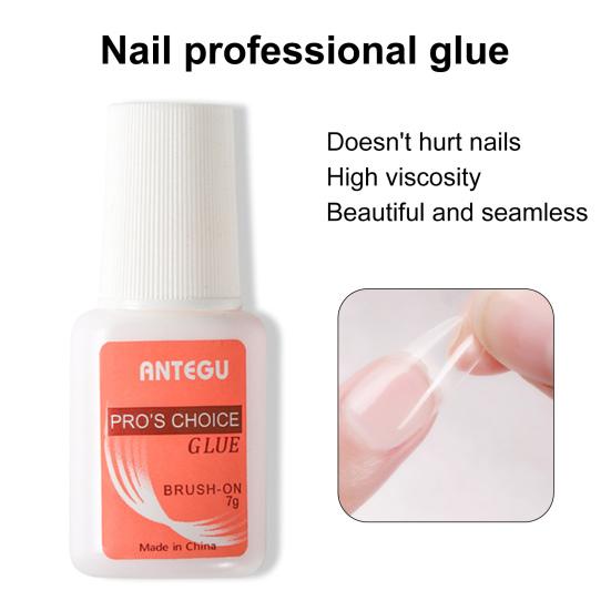 7 г клей для ногтей быстросохнущий, хорошая яркость, мягкая прозрачная высокая твердость, липкий клей для драгоценных камней для женщин