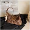 Ielgy Niche Lazy Style Fashion Frosted Armpit Order Shoulder Bag All-Match Casual Messenger Bag