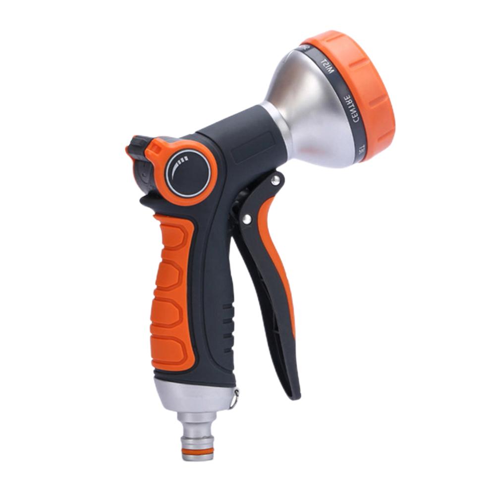 Nonslip Water Hose Sprayer Spray Nozzle Adjustable High Pressure Garden Sprayer Head for Watering Plants Cleaning Cars Showering