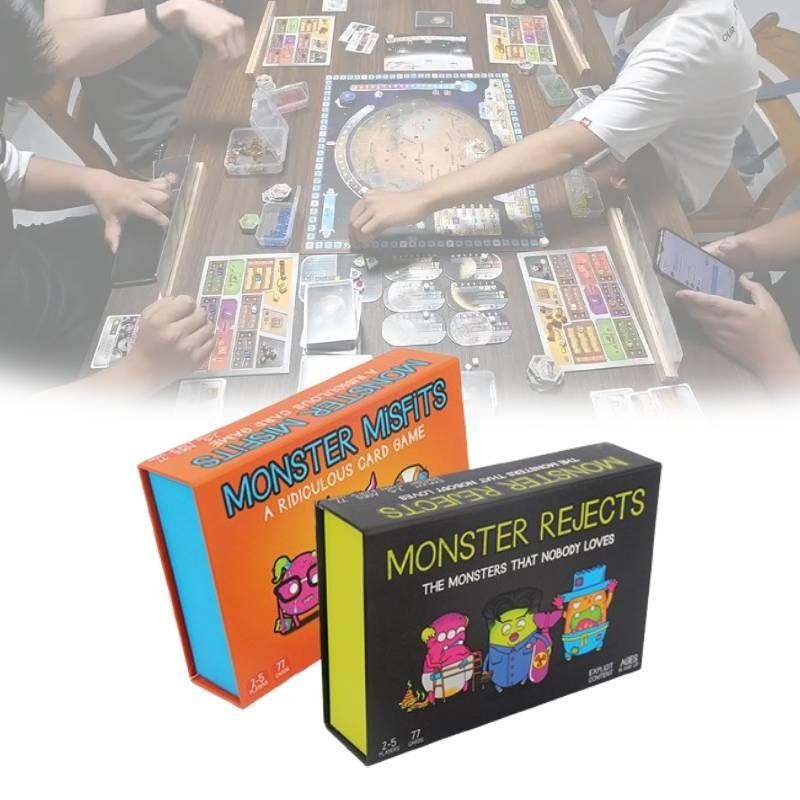 Rejects Misfits Monster Board Games Family Party Casual Play Fun Props Gift Kids