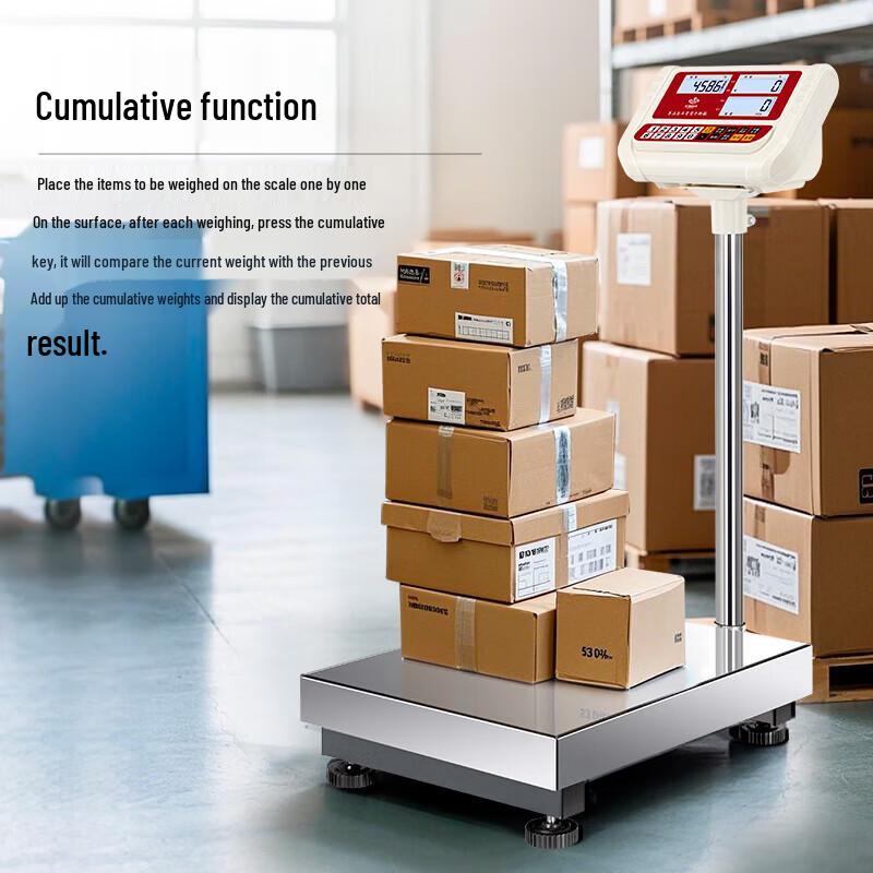 Huachao Industrial Counting Bench Scale - 500kg Capacity (CN version)