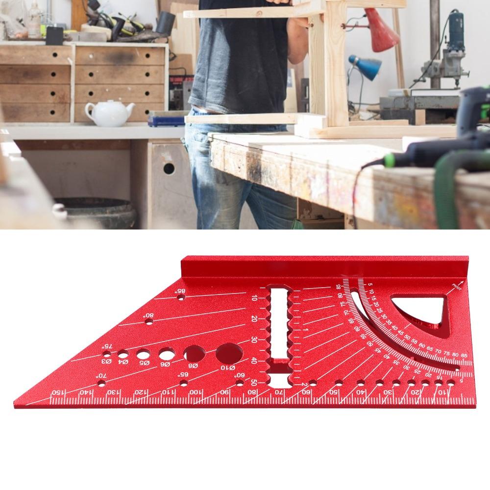 6.6 Inch Size Woodworking Square Gauge T-Type Carpenter Square Woodworking and Engineering