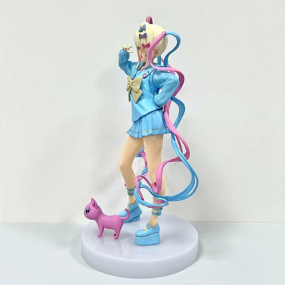 Needy Girl Overdose Anime Figure Pop Up Parade KAngel Action Figures Virtual Uploader PVC Collection Model Ornaments Toys