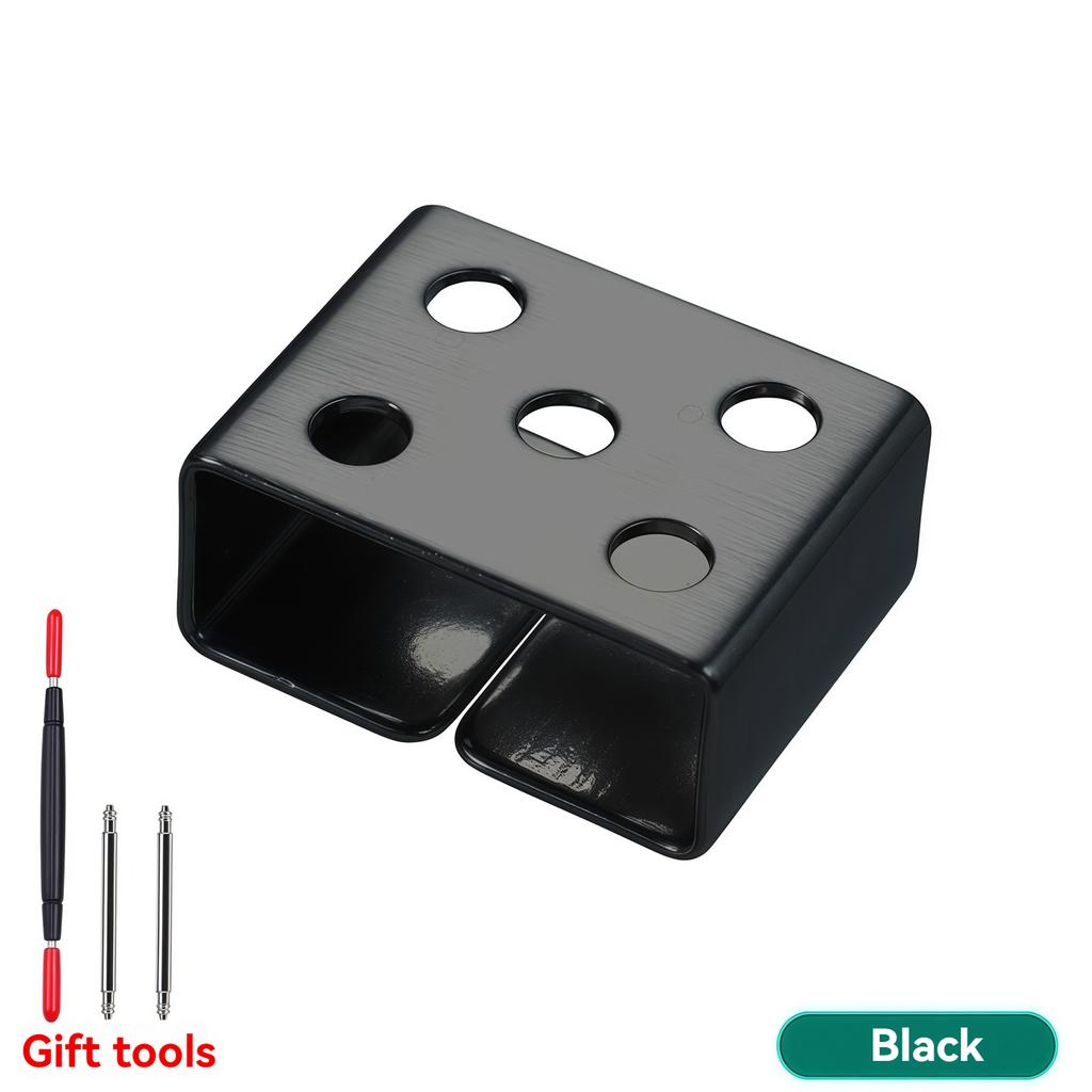 20 мм Металлическое подвижное кольцо Аксессуар для Seiko No.5 Водный призрак Держатель силиконового ремешка Металлическая петля Кольцо из нержавеющей стали с инструментами