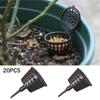 20Pcs Plastic Bonsai Gardening Tools Fertilizer Box Nursery Pots Fertilizer Cover Plant Growth