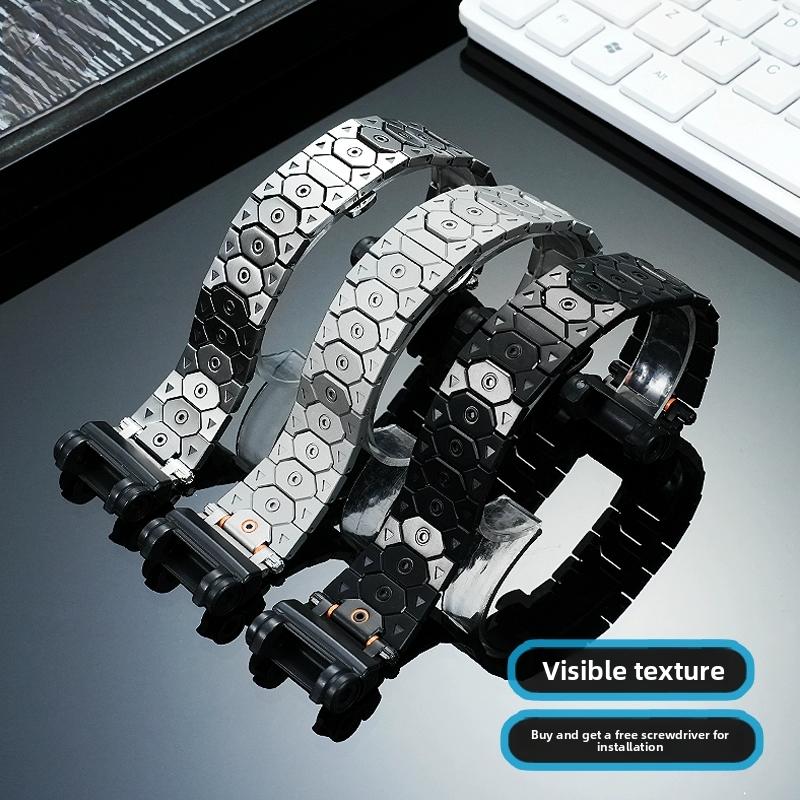 Для Casio -SHOCK 5410 GPW-1000 GPW1000 Серии Модифицированный Нержавеющая Сталь Ремешок мужской Металлический Браслет часовой ремешок Аксессуары инструменты