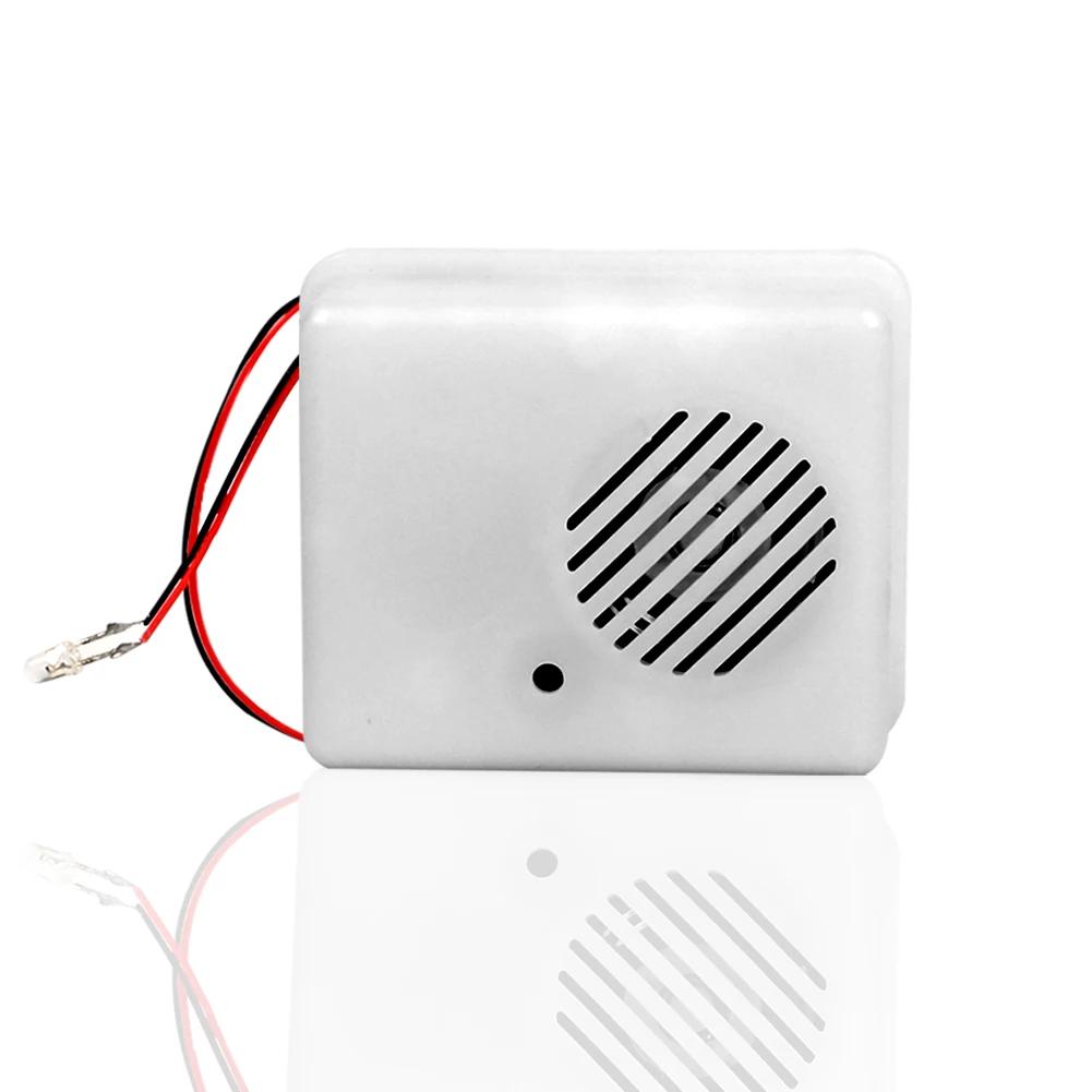 Датчик звука Хэллоуин Кричащий динамик Ужас Кричащий Обманчивый Голосовой реквизит Страшный датчик звука для украшения вечеринки