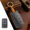 Чехол для автомобильного ключа Fob Кожаный держатель Аксессуары для Jaguar Land Rover Rangerover Evoque Discover Freelander Sport Svr Defender