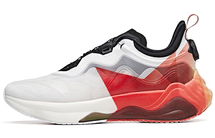 Men's Sneakers Anta Textile, Synthetic Leather Cushioning Slip Resistant Coverage Low top Running Shoes Men's
