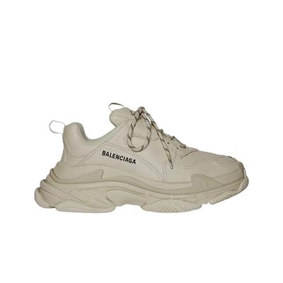 Кроссовки Triple S Бежевые