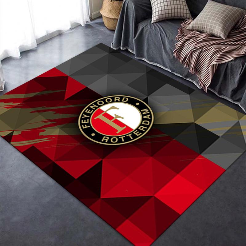 2025 Новый ковер Feyenoord для гостиной, спальни, дома, дивана, детская игровая, нескользящий напольный коврик 54