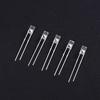 3mm Flat Head Borderless LED Lamp Beads - White, Red, Blue, Green, Yellow, Warm White Diode