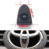HD CCD AHD Vehicle Logo Front View Camera For Toyota Avensis Crown Reiz Prius Prado Camry Yaris Corolla Hilux 140° Wide Angle