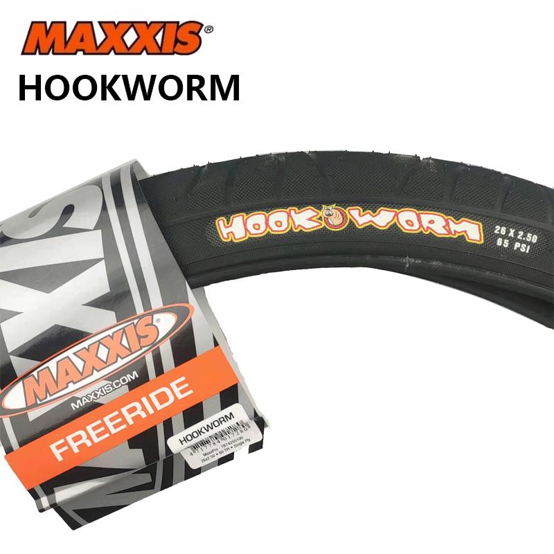 MAXXIS HOOKWORM Покрышка со стальным кордом 20x1.95 110 PSI 24x2.5/26x2.5/29x2.5/27.5x2.5 65 PSI ГОРОДСКОЙ ФРИРАЙД Оригинальная велосипедная покрышка MAXXIS